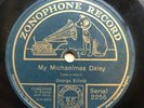 BLACKFACE MUSIC HALL STAR G.H. ELLIOTT - ‘MY MICHAELMAS DAISY’ ZONOPHONE 78