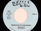 Modern Soul Boogie 45 - Initials - Message In The Music - JMDN - VG++ mp3