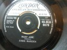 Ernie Maresca – Mary Jane 1962 7” London HLU 9579