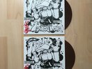 Mini Wheels 7” Pair DJ Q-bert Shortkut Qbert SIGNED SOLD OUT RARE