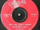 POPCORN/R&B 45 Lou Bozzini Let's Talk Turkey Tonight/September to June (Tura)