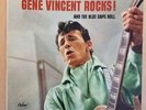 GENE VINCENT ROCKS AND THE BLUE CAPS ROLL  CAPITOL ORIG MONO TURQUOISE