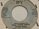 45rpm  AFRIKA BAMBAATAA & SOUL SONIC FORCE. PLANET ROCK VG+
