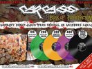 CARCASS Reek of Putrefaction - LP ltd ed Splatter VINYL x100 - FDR Earache SS