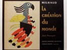 CHARLES MUNCH ⸻ MILHAUD creation du monde ⸻ RCA LDS2625 LEGER art cover LP EX++