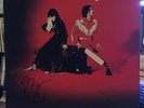 The White Stripes Elephant 2xLP First Press red white vinyl Meg autograph