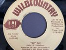 Wild Country Alabama LSI Label 45 RARE Play Tested Try Me Sweet Country Woman