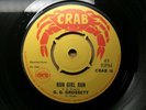 G.G. Grossett  Run Girl Run /Dennis Walks  The Drifter 1969 CRAB Skinhead Reggae