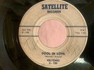 VELTONES 45 Someday / Fool In Love SATELLITE original RARE Doo Wop