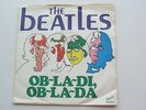THE BEATLES  OB-LA-DI, OB-LA-DA  ORIGINAL 1968  ITLALIAN   45  MADE IN ITALY