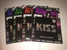 Set of 4 NM Metal Hammer KISS cover magazines + 7