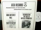 IRON BUTTERFLY Ball + BUFFALO SPRINGFIELD RARE IN STORE PROMO SAMPLER LP WLP