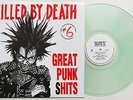 V/A - Killed By Death #6 LP CLEAR WAX Kids Tampax Insults Schund Frantix Glueams