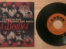 RARE FRENCH SP THE BEATLES JUKEBOX ODEON SO 10129 TICKET TO RIDE
