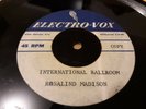 Rosalind Madison Kell Osbourne Grand Prix Etta James Soul Radio Ad Acetate HEAR