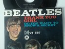 THE BEATLES Thank You Girl RARE ITALY VJ-BLUEBELL PS w IMPORTED 7