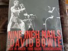 NINE INCH NAILS/DAVID BOWIE BACK IN ANGER 4 LP LIVE BOX  ST. LOUIS OCTOBER 1995