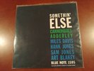 Cannonball Adderley - Somethin' Else. (Blue Note) 200g 2LP 45 speed