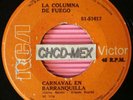 ? RARE 45 COLOMBIA ?LA COLUMNA DE FUEGO? LATIN PSYCH FUNK CUMBIA BREAKS