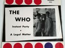 The Who - Instant party / A legal matter  7