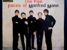 MANFRED MANN - THE FIVE FACES OF -  RARE AUSSIE 1964 LP 1st PRESSING - R&B BLUES