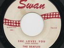 Beatles 1963 U.S. Swan 45 She Loves You