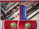 BEATLES 1962-1966 APPLE EAS-50021,2 Japan OBI CLEAR RED VINYL VINYL 2LP