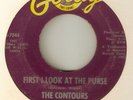 THE CONTOURS First I Look At The Purse GORDY  MOTOWN NORTHERN SOUL USA 45