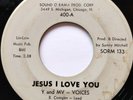 black gospel Y & MV VOICES jesus i love you _ there will be joy 45 soul PEACE