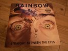 RAINBOW STRAIGHT BETWEEN THE EYES VINYL LP ORIG UK POLYDOR 1982 A1/B2 Nr Mint