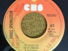 BRUCE SPRINGSTEEN - Cover Me / Im On Fire - RARE COSTA RICA 45
