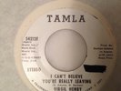 VIRGIL HENRY - I CAN'T BELIEVE YOU'RE REALLY LEAVING-MONO/STEREO. TAMLA T 54212