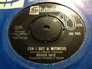 NORTHERN SOUL 1963 by MARVIN GAYE & CAN I GET A WITNESS ORIG VINYL 45RPM SS 243