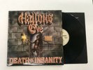 HALLOWS EVE-DEATH & INSANITY-1st PRESS-VINYL 9.0, SLEEVE 9.0