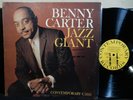 BENNY CARTER Jazz Giant LP CONTEMPORARY C3555 MONO DG 1958 Jazz Promo