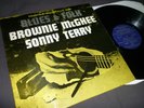 Brownie McGhee & Sonny Terry - Blues & Folk (UK Bluesville 1st Issue LP) EX