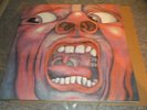 KING CRIMSON IN THE COURT OF THE CRIMSON KING LP PINK LABEL IN EJ DAY SLEEVE .