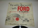 1960 The Wide New World With Ford Tractor Division Industrial Musical Private LP