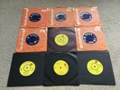 ROLLING STONES- X9 VINYL SINGLES ALL Play Tested - All Very Good -see Photos.