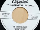 FRANK SINATRA - WHITE CHRISTMAS / THE CHRISTMAS WALTZ - RARE CAPITOL PROMO 45