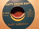 Northern Soul -Rudy Ludaway -What's Wrong Baby /Trying To Make It Home AWAKE 45