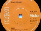 Elvis Presley Hurt 1976 RARE UK SOLID centre RCA 2674