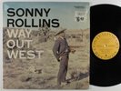 SONNY ROLLINS Way Out West CONTEMPORARY LP VG++/NM SHRINK