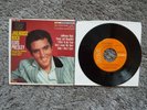RARE ROCKABILLY-ELVIS PRESLEY-JAILHOUSE ROCK-EP-45-RARE ORANGE LABEL-(NM-)