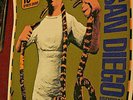 PEARL JAM SUMMER SHOWS CONCERT POSTER SAN DIEGO 11/7-8/95 W/ RAMONES AND GUESTS
