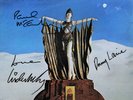 Wings Greatest LP Cover Signed by Paul McCartney, Linda McCartney & Penny Laine