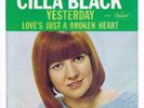 CILLA BLACK Yesterday PICTURE SLEEVE Beatles cover