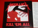 Metallica - Kill 'em all / OIS. MFN-Label. F / 83. Cover: VG++. Record: VG++.