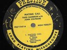 Tadd Dameron John Coltrane LP PRESTIGE 7247 Mating Call 1962 NO COVER EX DG