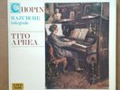 CHOPIN TITO APREA *Mazurkas*Orig Vintage Durium  Record Italy Label DG-3LP